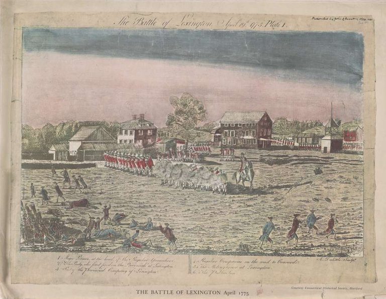 Battle of Lexington, 1775